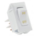 Jr Products LABELED 12V ON/OFF SWITCH, WHITE 12585